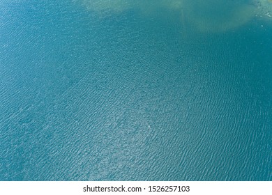 Blue Sea Water Texture Calm And Peaceful Background