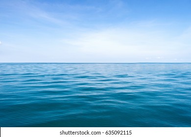 Blue sea waves soft surface abstract background pattern - Shutterstock ID 635092115