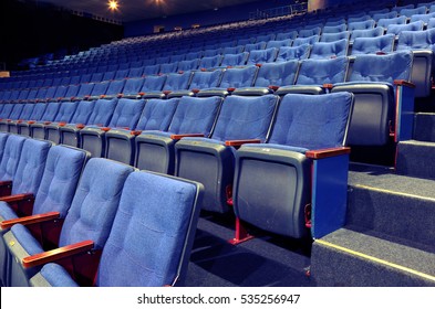 Blue Seats in Theater