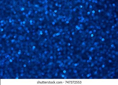 Blue Sequins Background Texture.