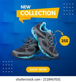 Blue Shoes New Collection Post