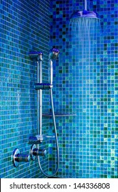 Blue Shower