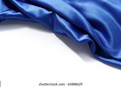 Blue Silk Background