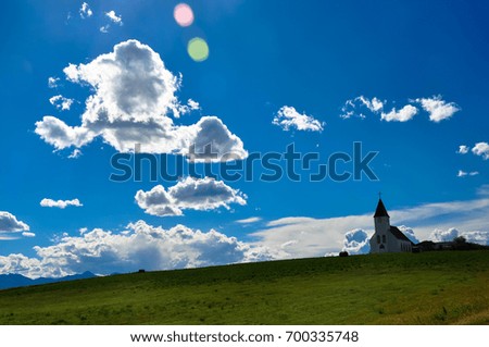 Similar – Image, Stock Photo lighthouse-basque country-france