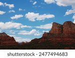 blue skies and majestic sedona redrock