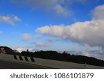 blue sky .