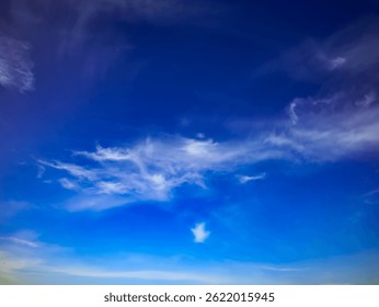A blue sky backdrop provides ample space for textual content.