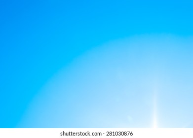 Blue sky background
