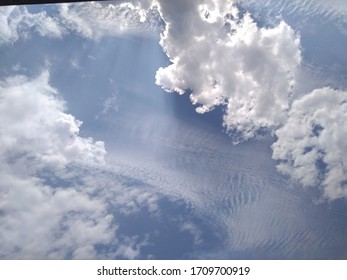 Blue sky background with clouds - Shutterstock ID 1709700919