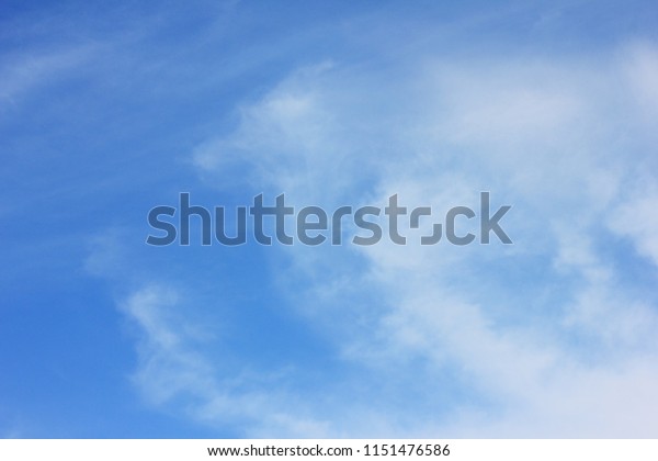 Blue Sky Background Light Clouds Simple Stock Photo Edit Now