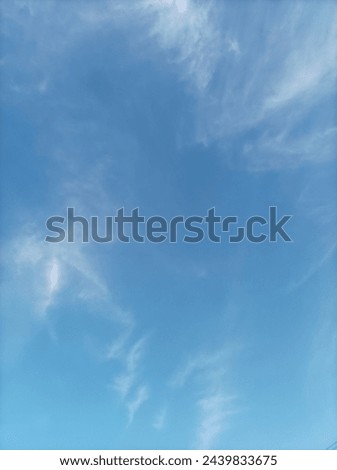 blue sky background. Nature abstract composition.