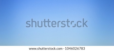 Blue Sky Background, Simple Natural Texture Template of Sky with No Clouds. Backdrop of Pale Light Blue Color, Blur Sky Texture, Blank Wallpaper Poster for Copy Space.
