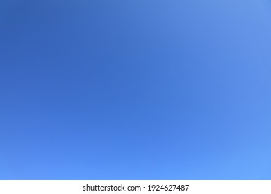 Blue sky background taken with a Canon 5D Mark IV, and not improved with editing software.