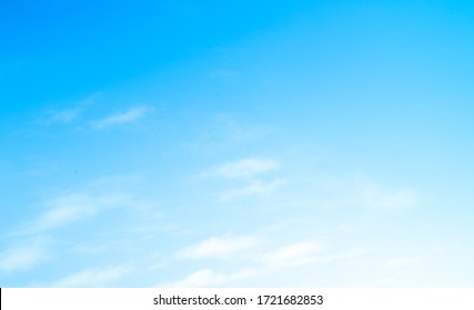 blue sky and beautiful natural white clouds