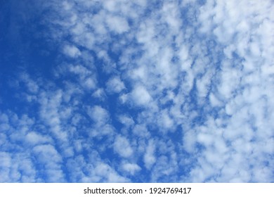 blue sky and bright and beautiful clouds 