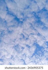 Blue sky and clold on sunnyday, Sky texture background