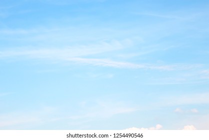 blue sky with cloud