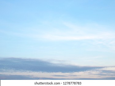 blue sky with cloud