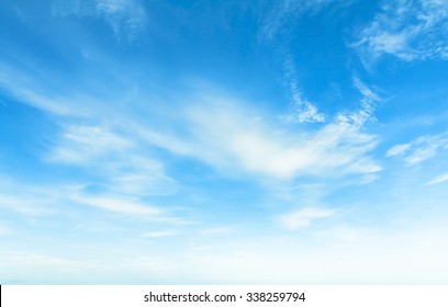 blue sky with cloud - Shutterstock ID 338259794