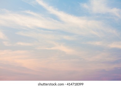 Blue sky and cloud