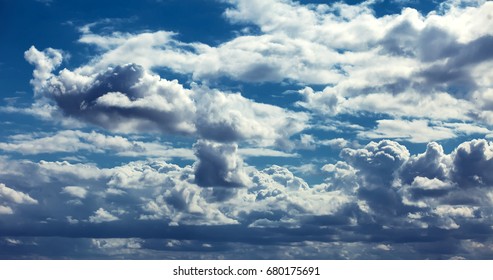blue sky with cloud