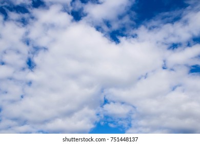 blue sky with cloud