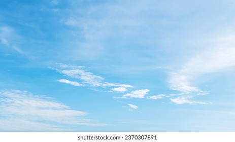 Blue sky with cloud background