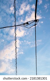 blue sky and the cloud for network