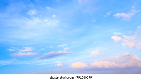 Thin layer of Clouds and Blue Sky - PatternPictures