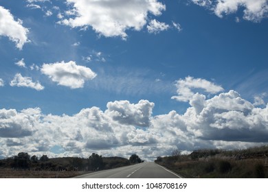 Blue sky and cloud with sunlight