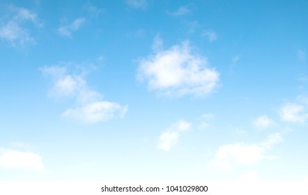 blue sky clouds