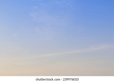 Blue sky with clouds