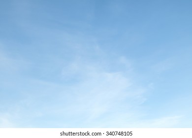 blue sky clouds