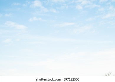 blue sky clouds - Shutterstock ID 397122508