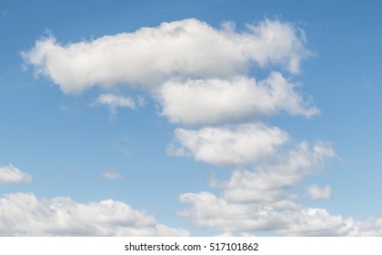 blue sky clouds