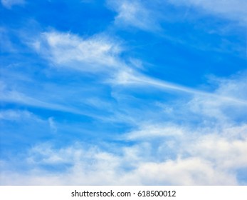 Blue sky and clouds 