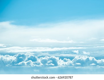Blue sky with clouds - Shutterstock ID 626920787