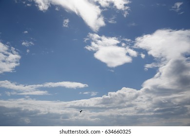 Blue sky and clouds