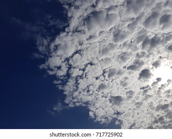 blue sky with clouds 