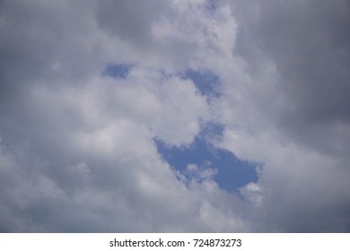 Blue sky with clouds