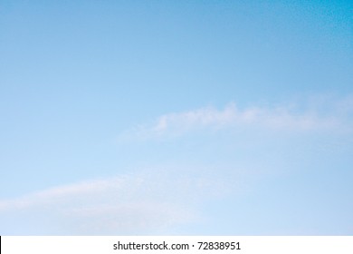 Blue Sky With Clouds