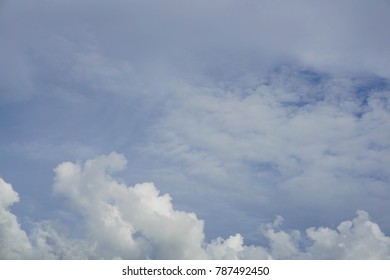blue sky with clouds