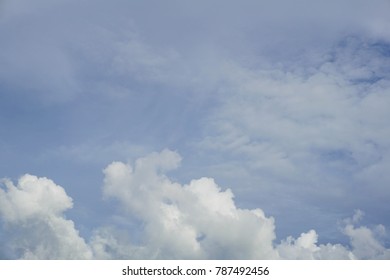 blue sky with clouds