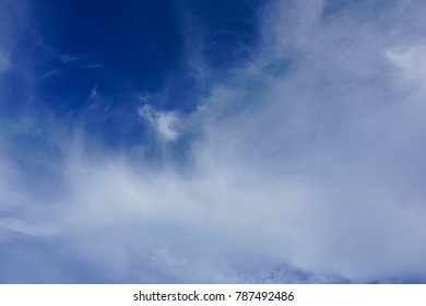blue sky with clouds