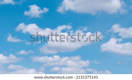 Blue sky with clouds background
