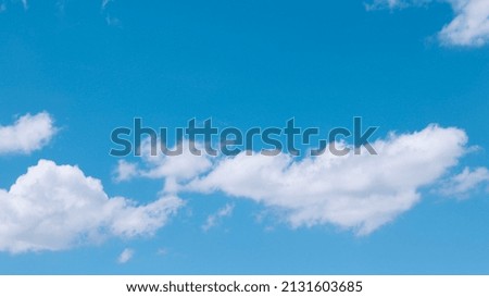 Blue sky with clouds background