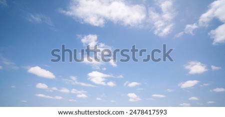Blue sky with clouds background