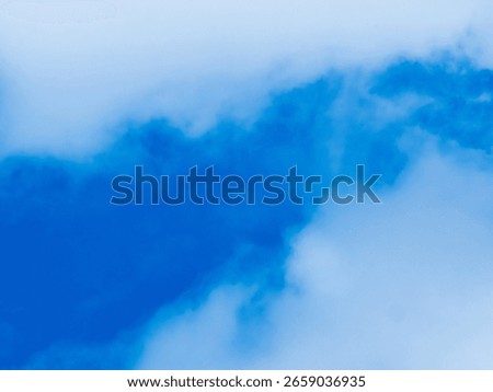 Blue sky with clouds background texture. Sky scape.