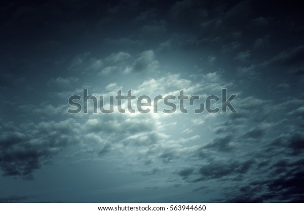 Blue sky with\
clouds dusk, nature and\
outdoor
