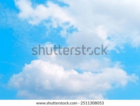 blue sky with clouds and sun, the sunset behind the clouds
